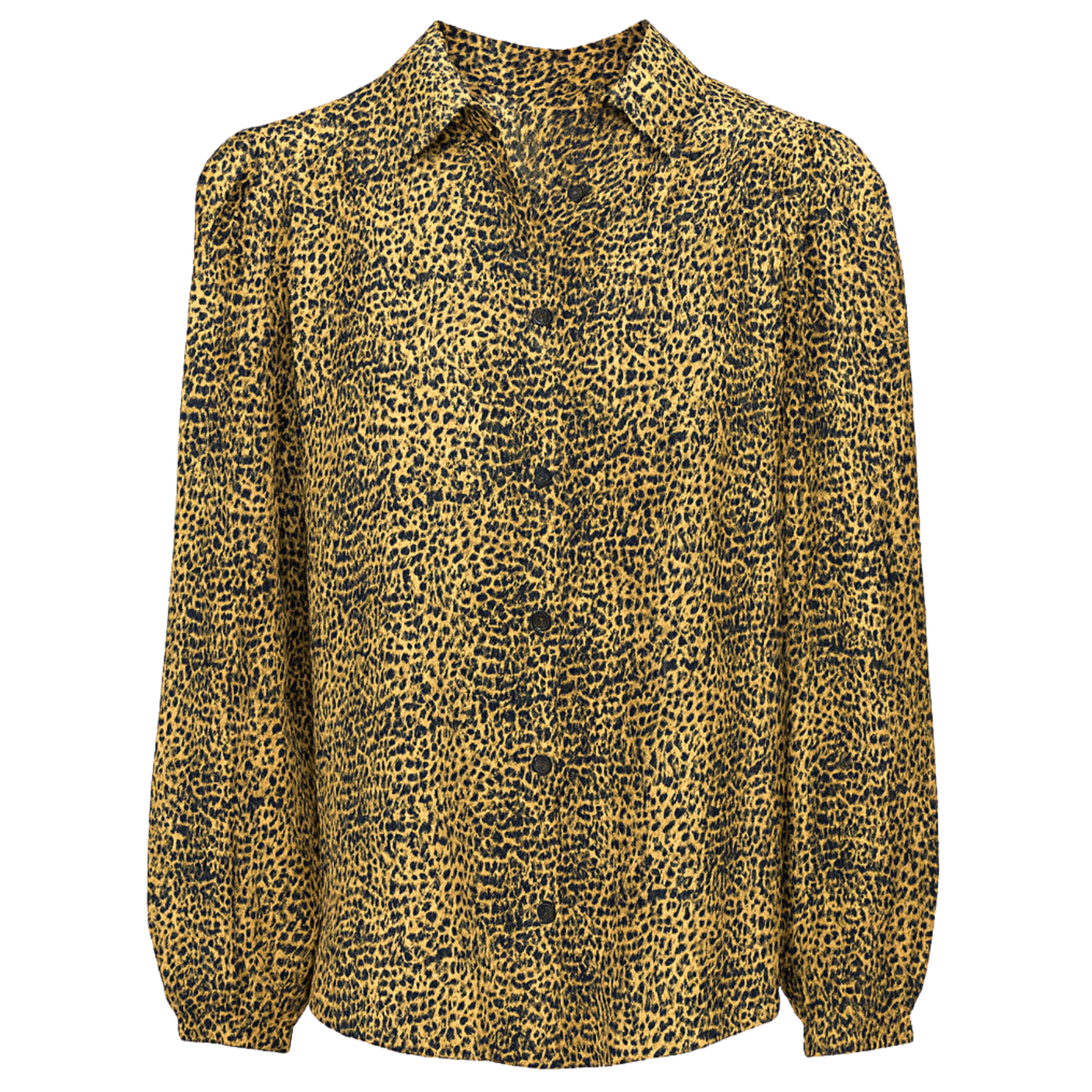 Frankie Blouse - Little Cheetah Silk