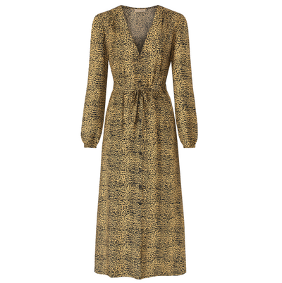 May Dress - Little Cheetah Silk