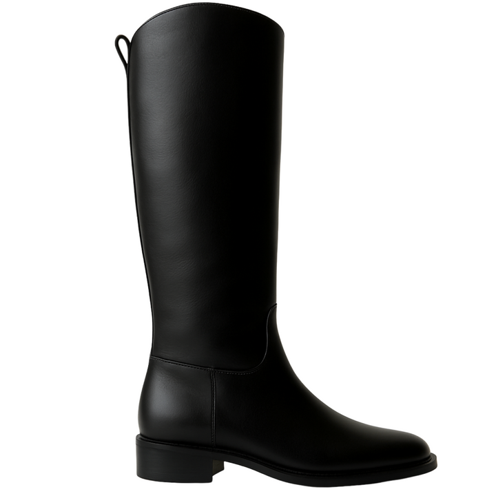 Atelier Equestrian Boot - Black Leather