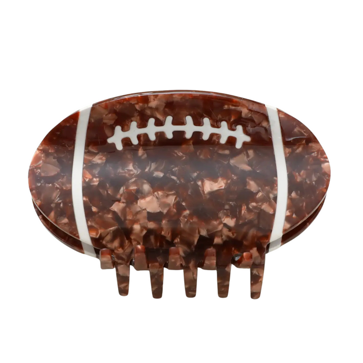 Large Football Claw Clip