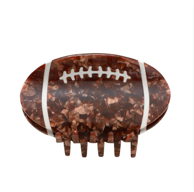 Large Football Claw Clip