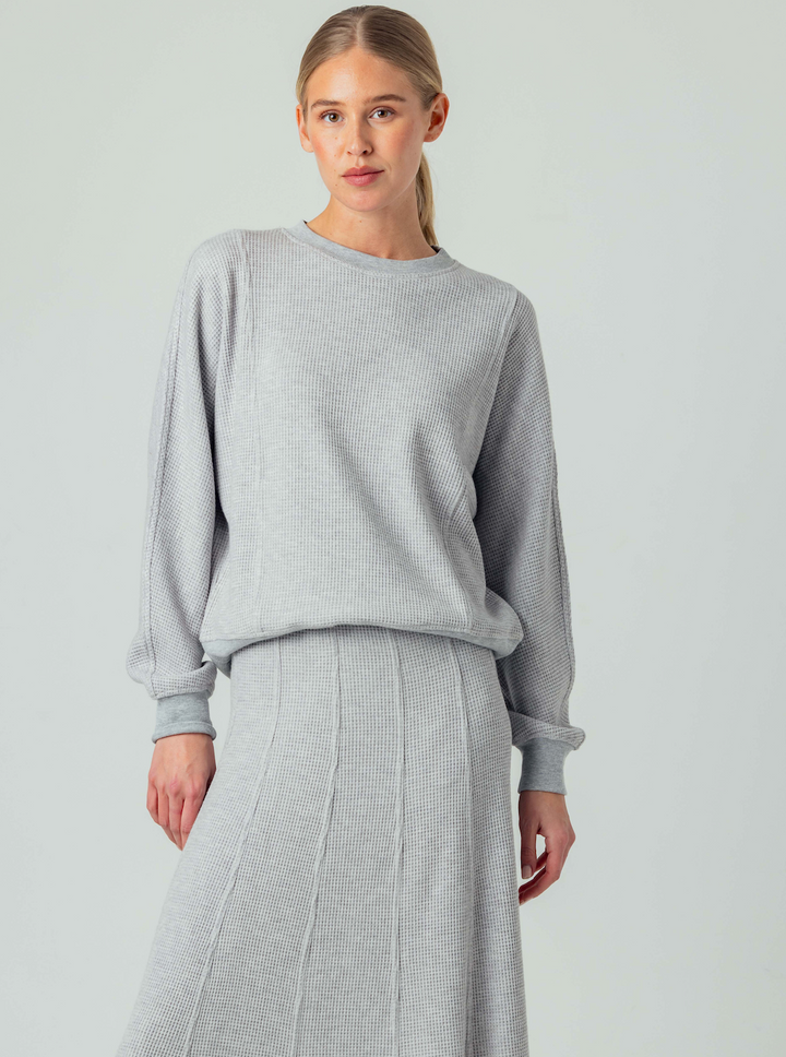 Thai Sweatshirt - Light Heather Grey
