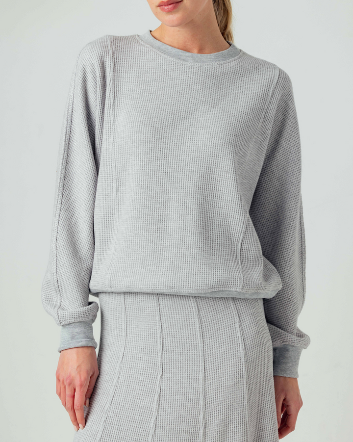 Thai Sweatshirt - Light Heather Grey