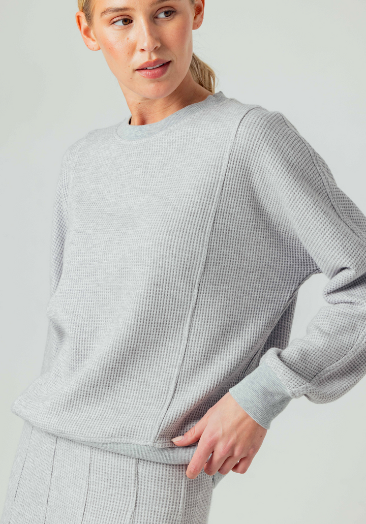 Thai Sweatshirt - Light Heather Grey
