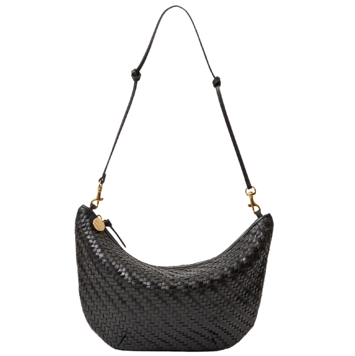 Lune - Black Woven Zig-Zag