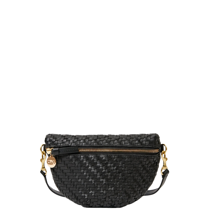 Petite Fanny - Black Woven Zig-Zag
