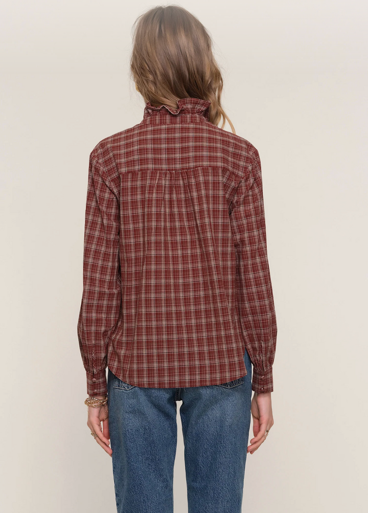 Julia Shirt - Merlot