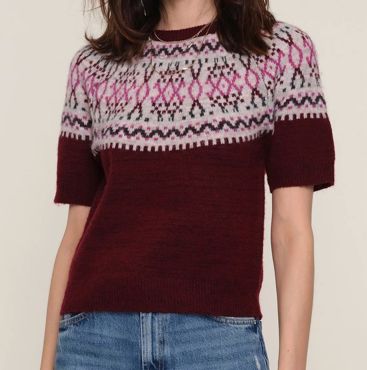 Lily Sweater - Merlot