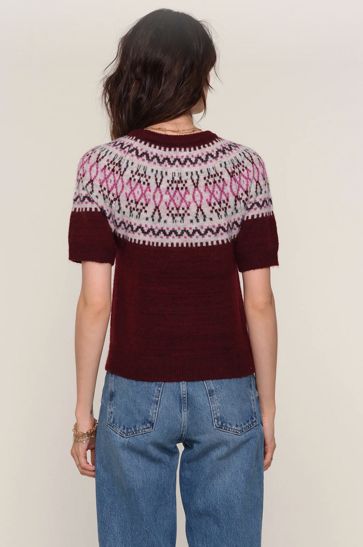 Lily Sweater - Merlot