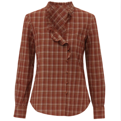 Julia Shirt - Merlot