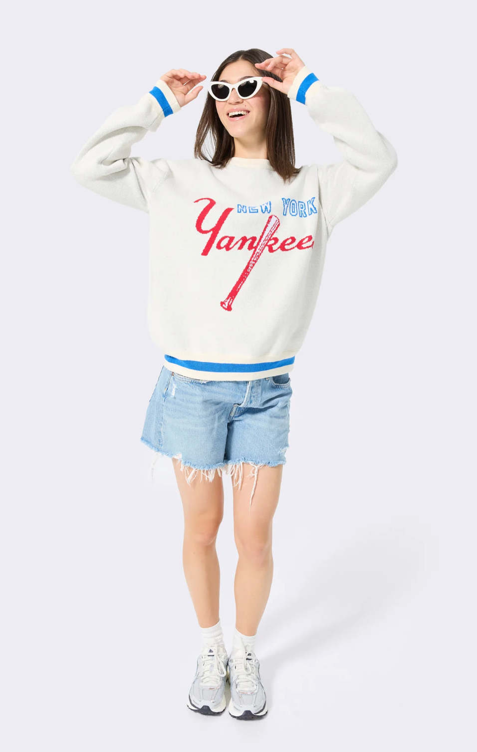 Yankees Logo Sweater - Sugar Swizzle