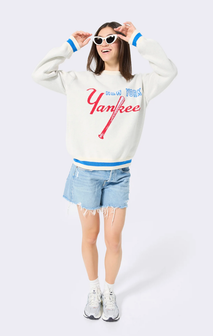Yankees Logo Sweater - Sugar Swizzle