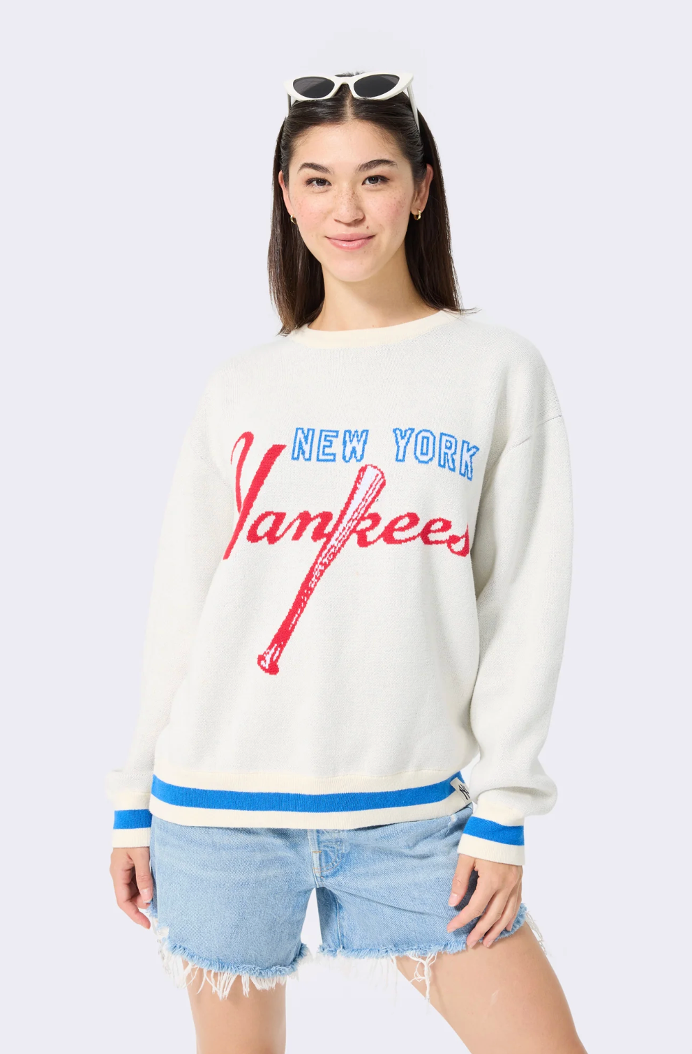 Yankees Logo Sweater - Sugar Swizzle
