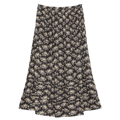 Marcie Skirt - Noir Rosier Floral