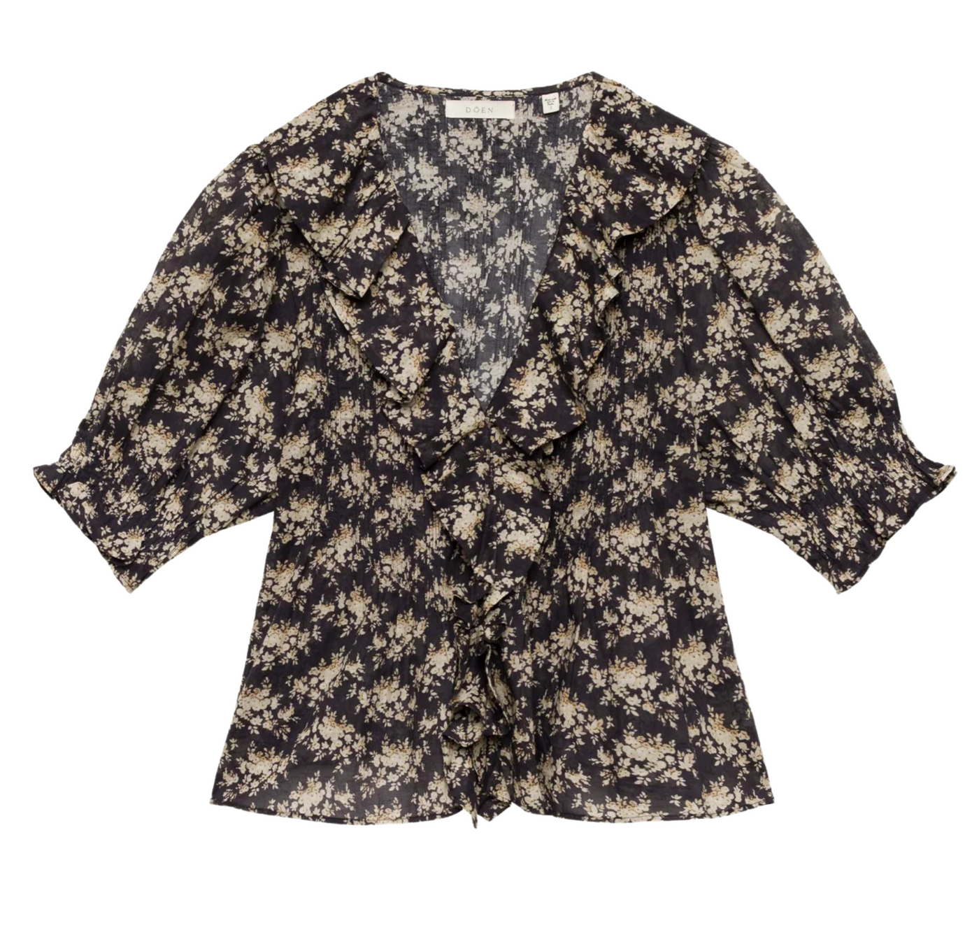 Henri Top - Noir Rosier Floral