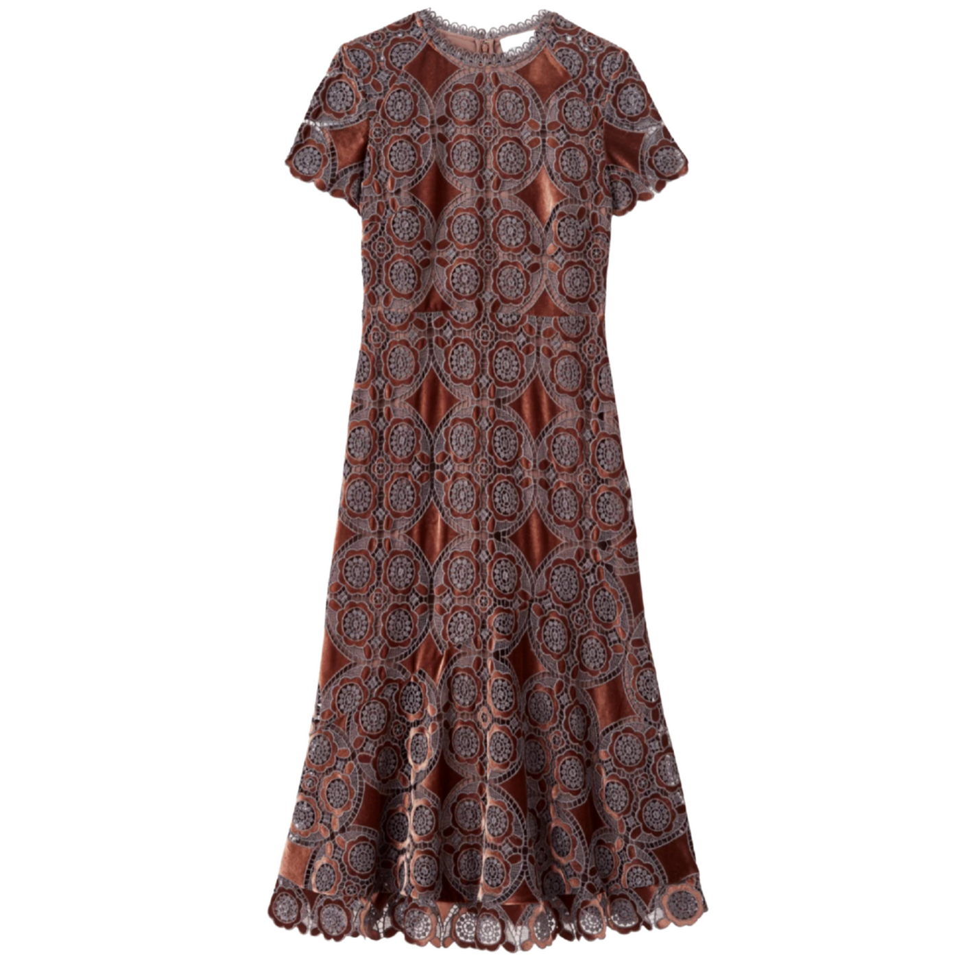 Waverly Midi Dress - Mocha