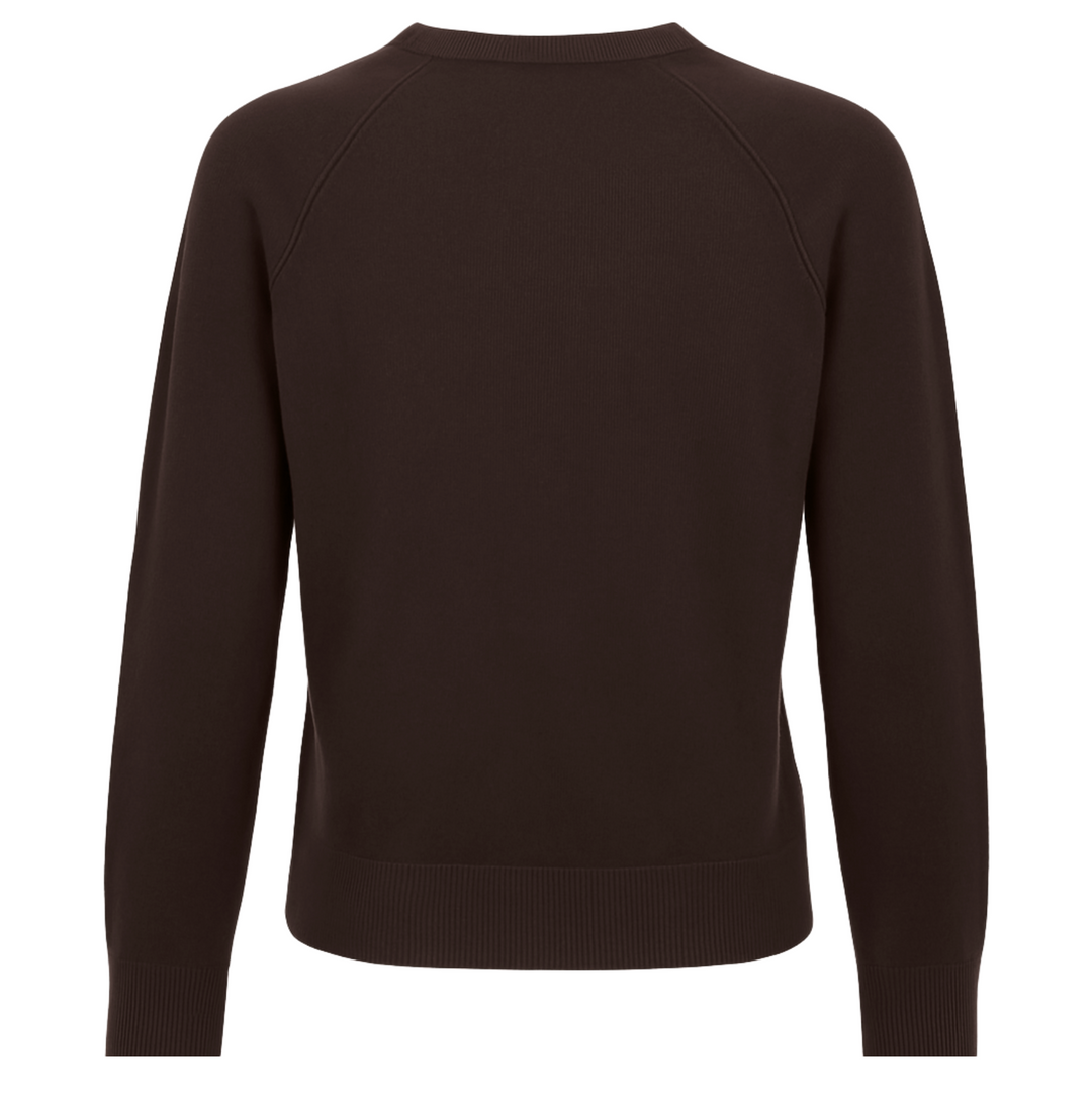 Jill Cashmere Sweatshirt- Americano