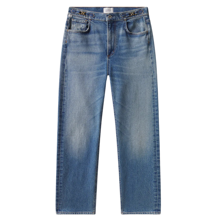 Blaine High Rise Straight With Horsebit - Alma