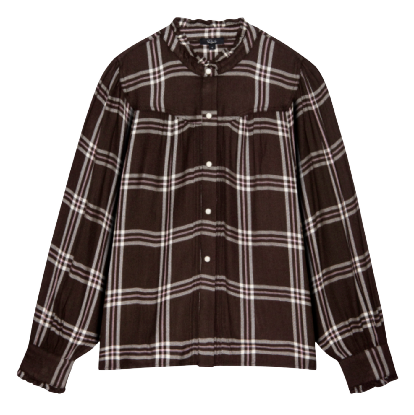 Alanna Shirt - Chocolate Napoleon