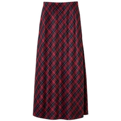 Aviva Maxi Skirt - Tartan