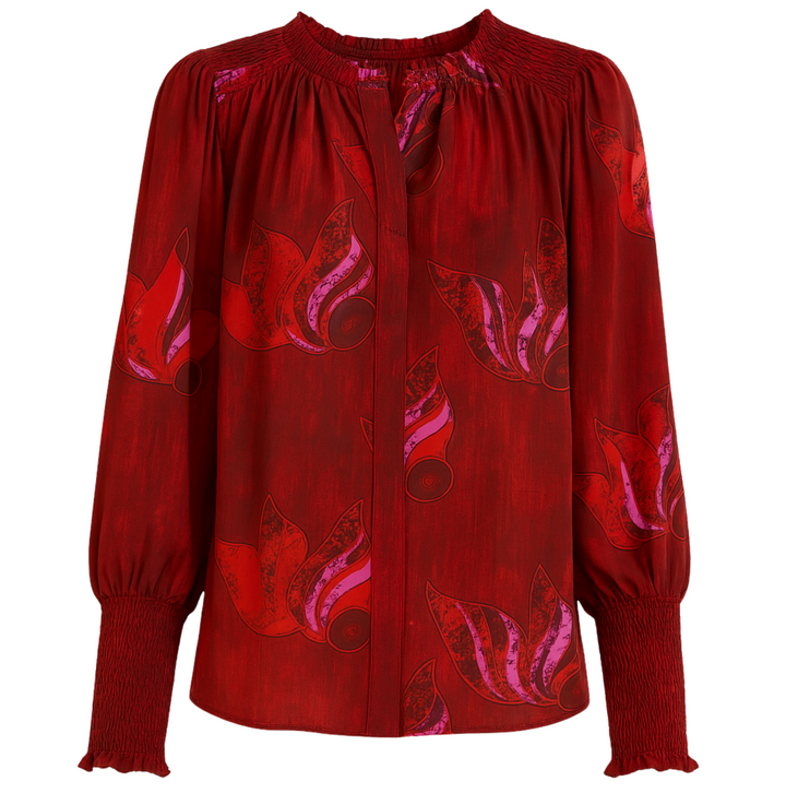 Melrose Julieta Blouse - Red