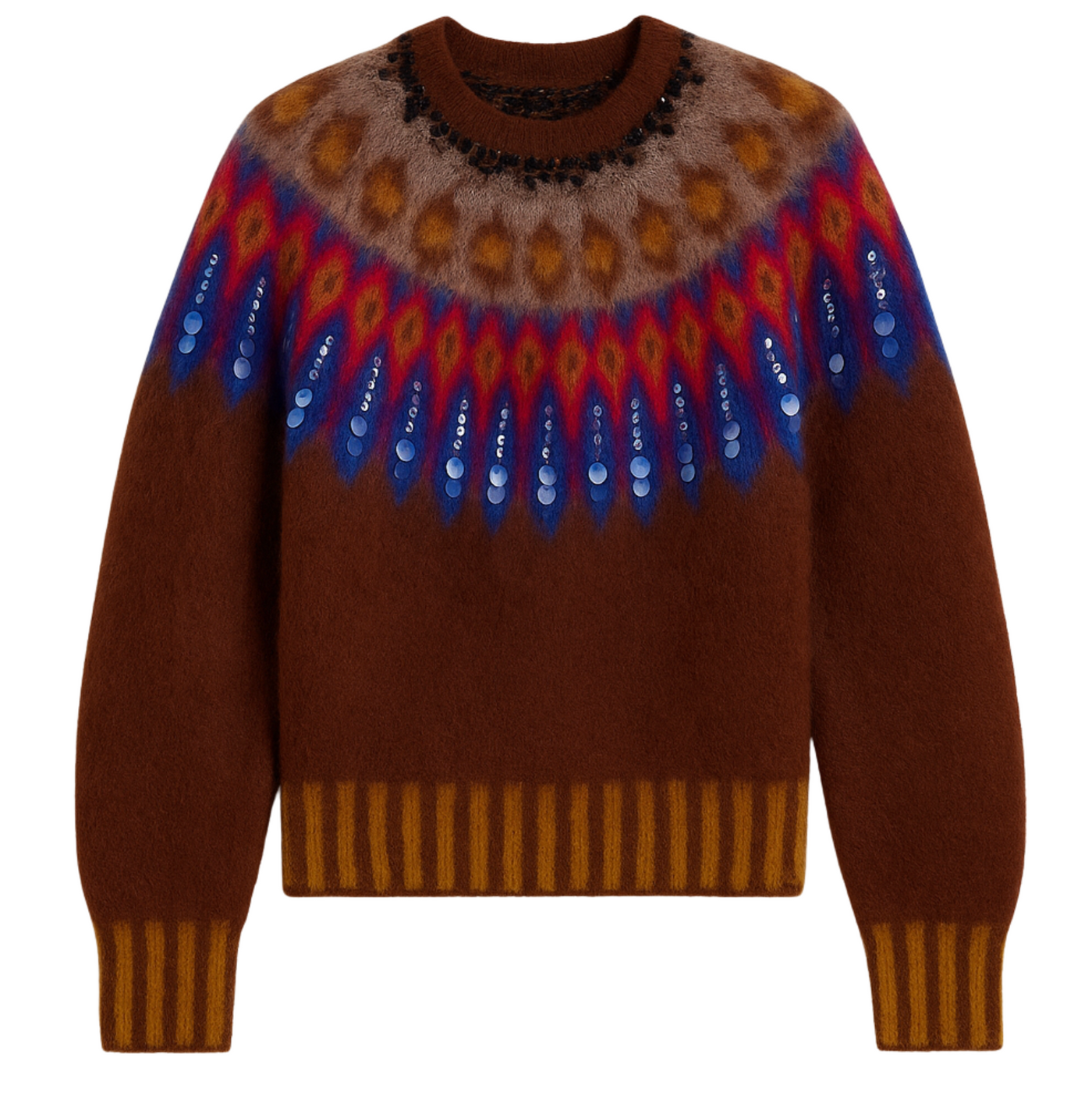 Brookside Creek Sweater - Brick