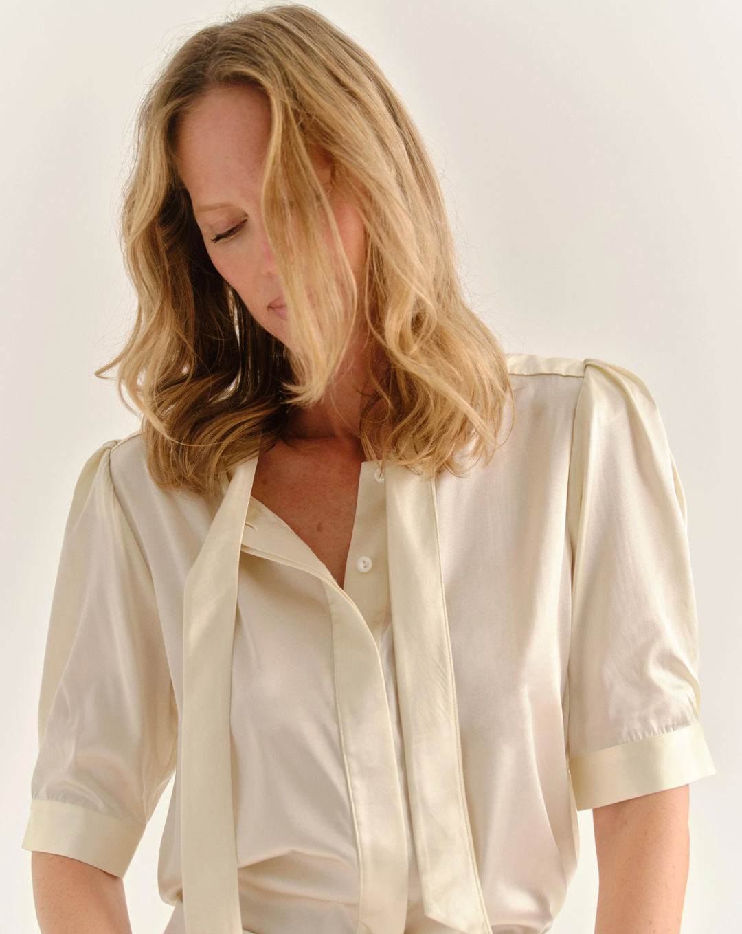 Peggy Blouse - Ivory