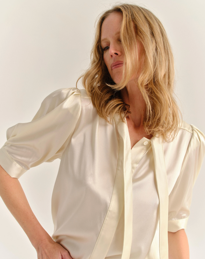 Peggy Blouse - Ivory
