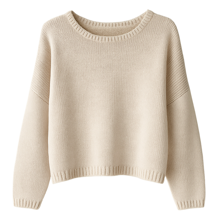 Travel Sweater - Cream