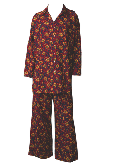 Wild Rose Printed Set - Scarlet