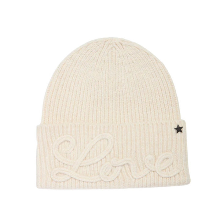 The Ivory Embroidered Love Hat