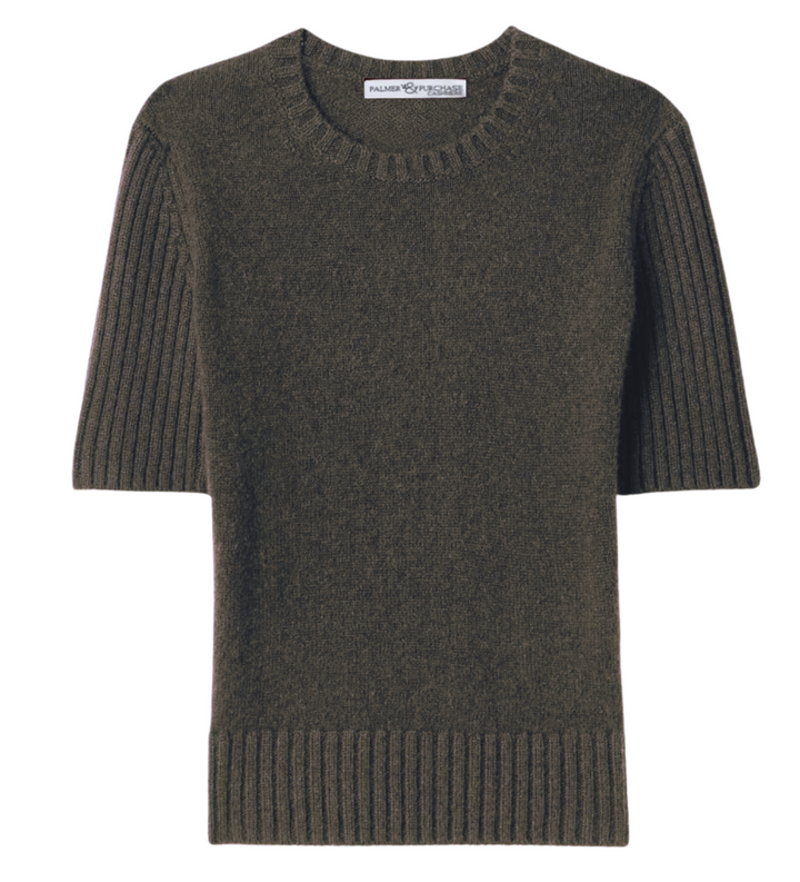 Sophia Cashmere Sweater- Compost