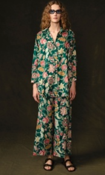 Pomegranate Printed Set - Forest