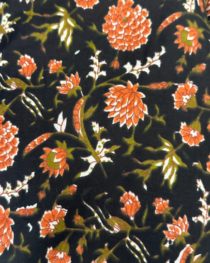 Chrysanthemum Printed Set - Ink