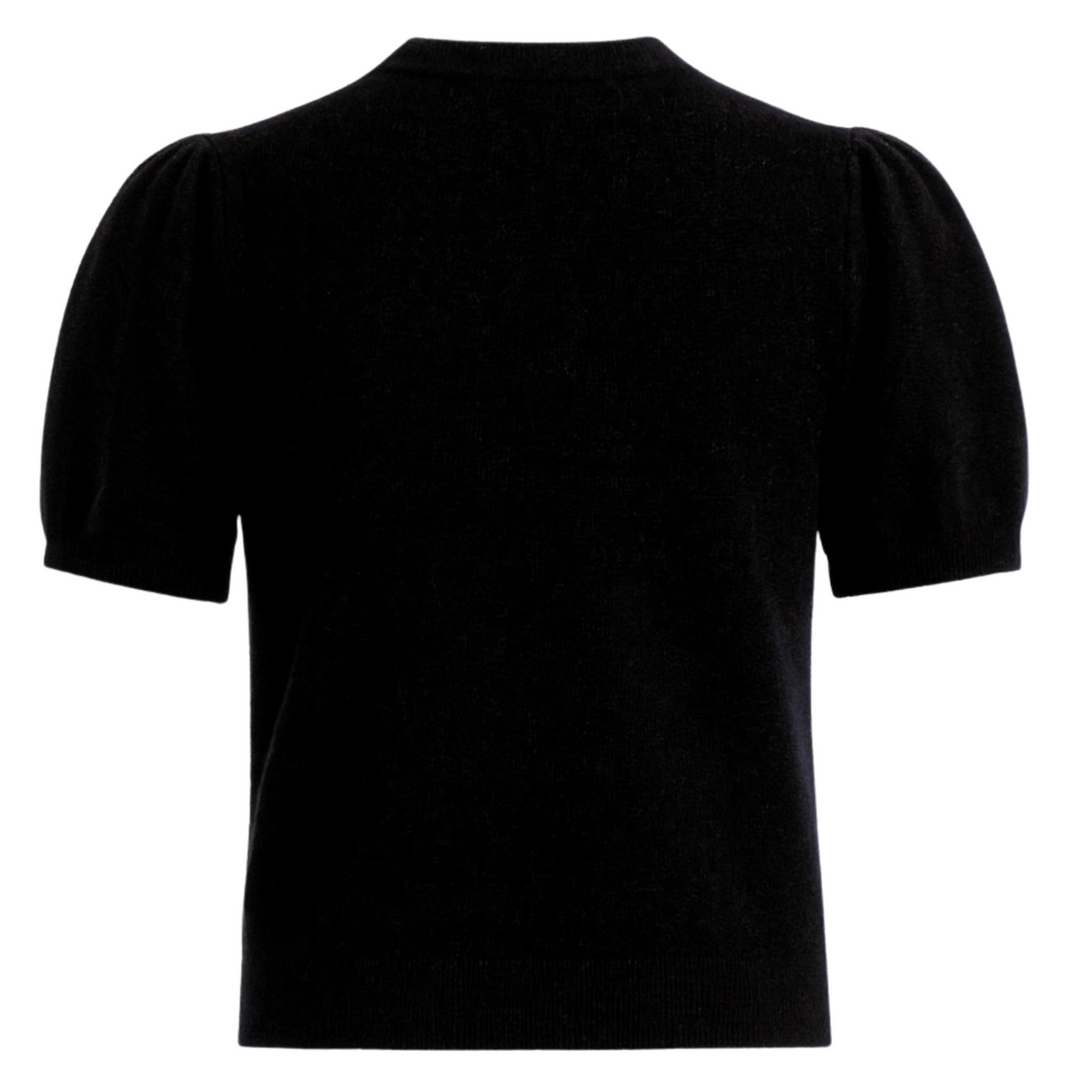 Mara Cashmere Cardigan- Black