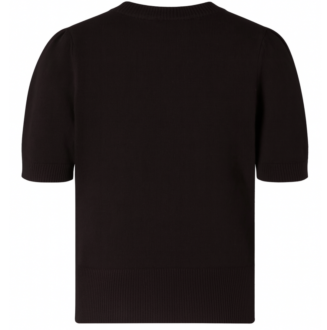 Sandra V Neck- Black