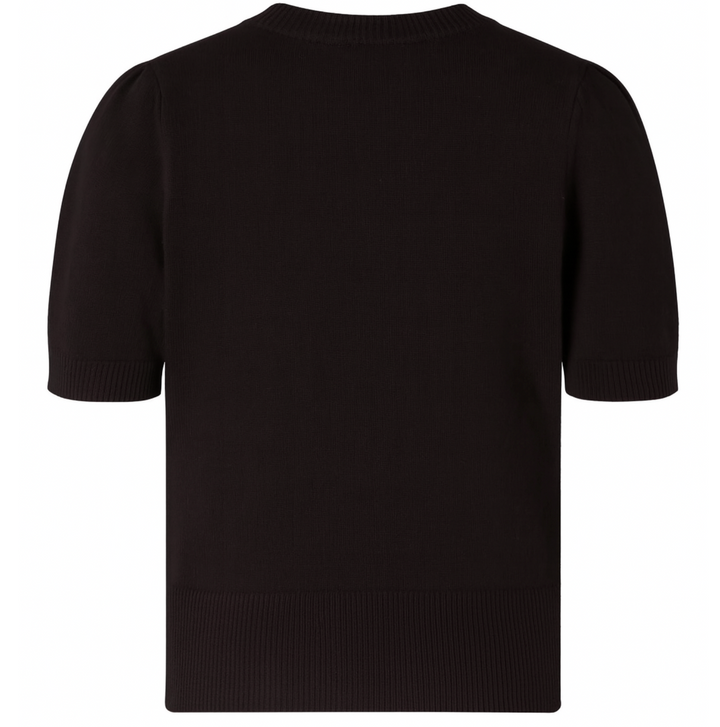 Sandra V Neck- Black