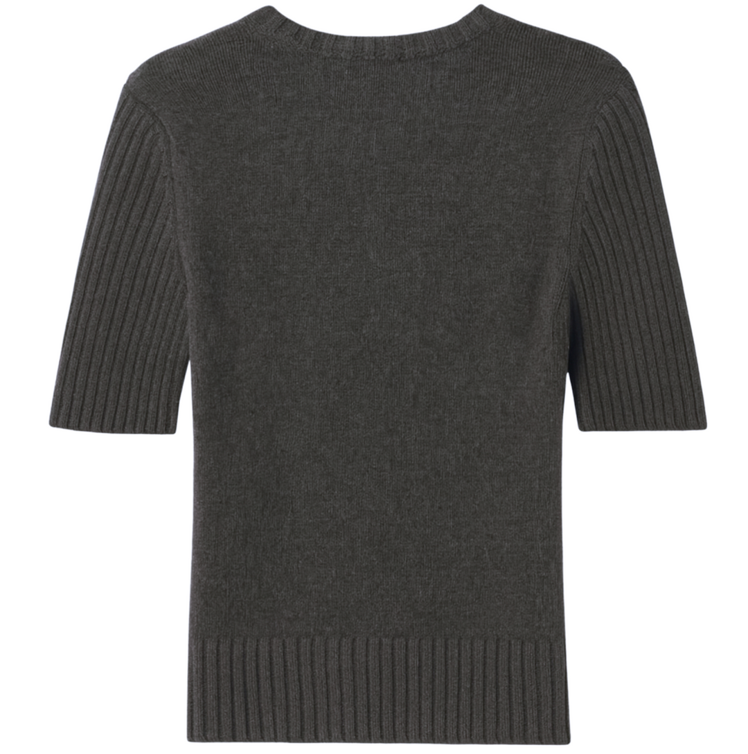 Sophia Cashmere Sweater- Compost