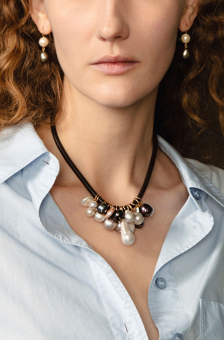 Ombre Pearl Earrings - Multi