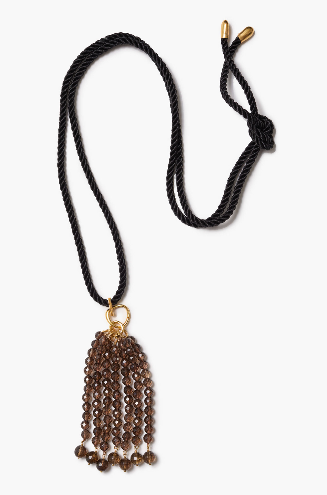 Pampille Necklace - Smoky Quartz