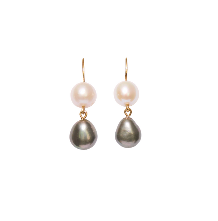 Ombre Pearl Earrings - Multi