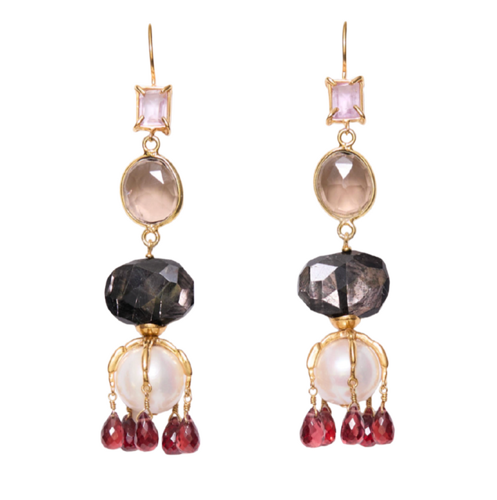 Lark Drip Earrings - Multi