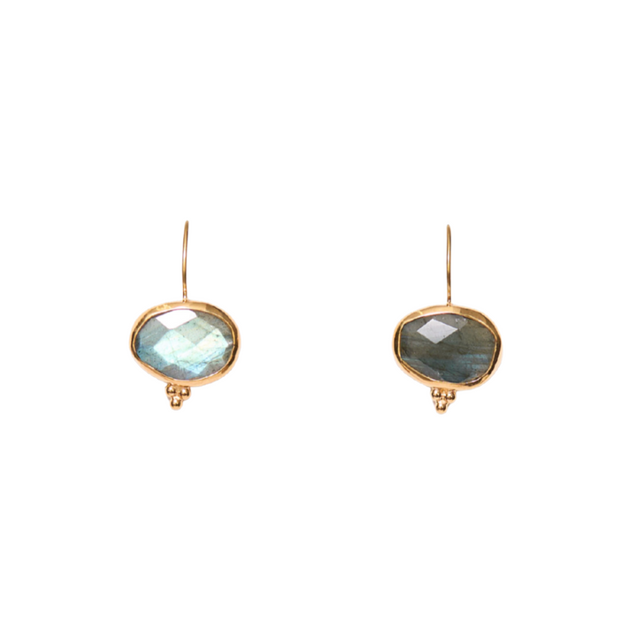 Horizon Earrings - Labradorite