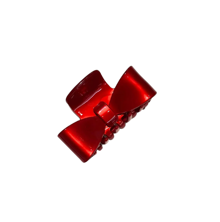 Acetate Claw Hair Clip - Classic Bow
