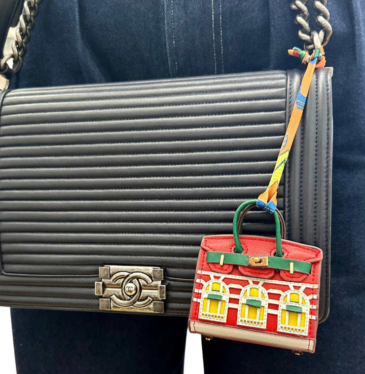 Holiday Bag Charm - Red