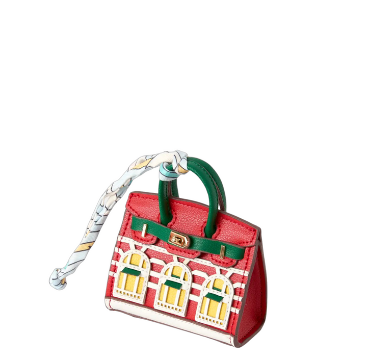 Holiday Bag Charm - Red