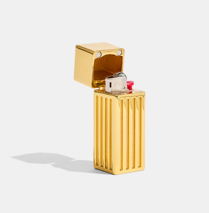 Lipstick Lighter Case - Gold