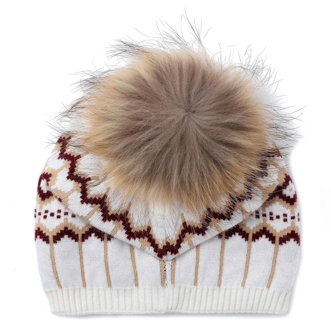 Faire Isle Beanie - Cream