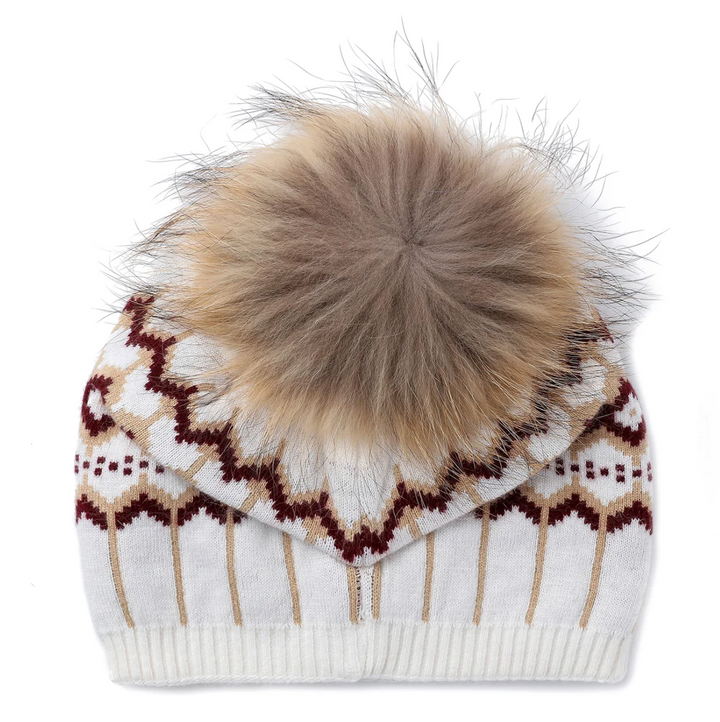 Faire Isle Beanie - Cream