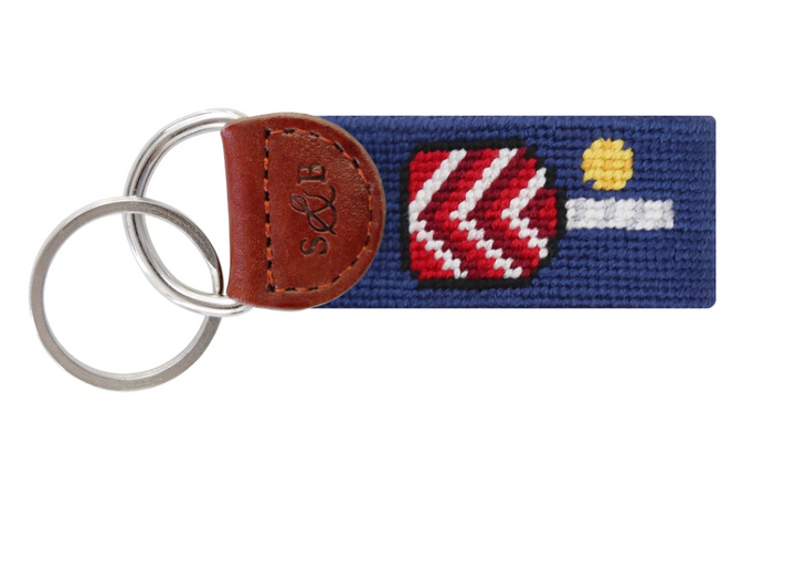 Pickleball Key Fob - Classic Navy